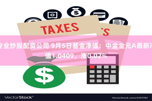 专业炒股配资公司 9月5日基金净值：中金金元A最新净值1.0409，涨0.02%