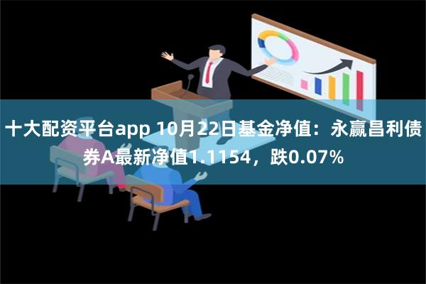 十大配资平台app 10月22日基金净值：永赢昌利债券A最新净值1.1154，跌0.07%